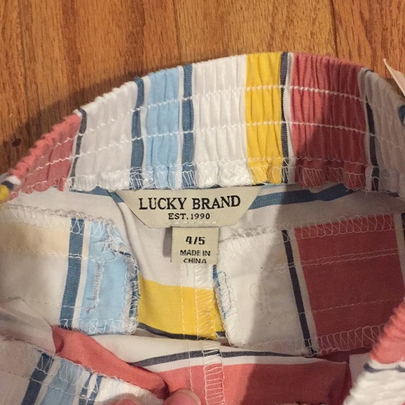 NWT Lucky Brand Little Girl Shorts Size 4/5 - Picture 3 of 5